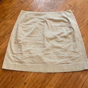 Khaki skirt